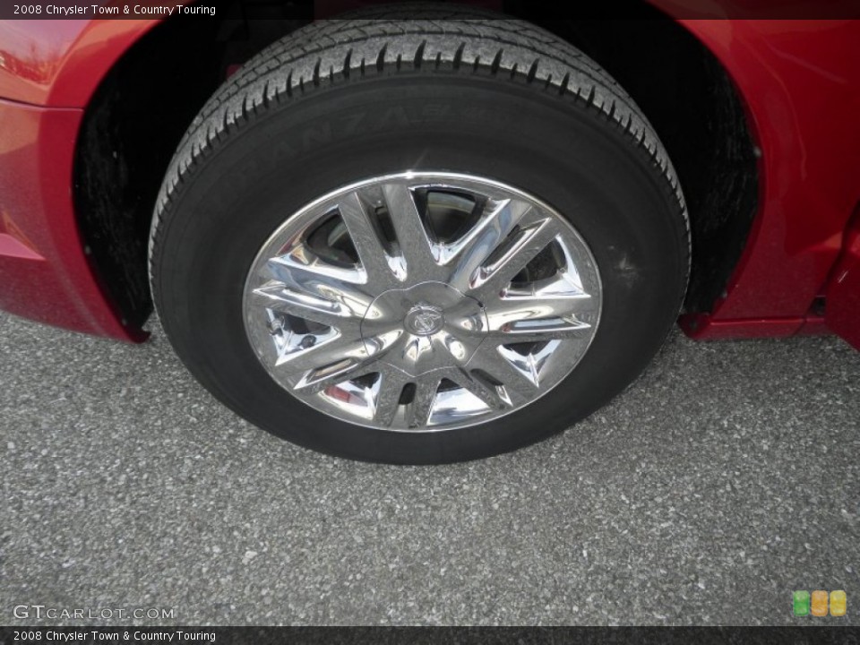 2008 Chrysler Town & Country Touring Wheel and Tire Photo #77085382