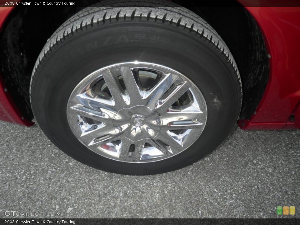 2008 Chrysler Town & Country Touring Wheel and Tire Photo #77085422