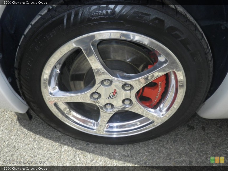 2000 Chevrolet Corvette Coupe Wheel and Tire Photo #77086517