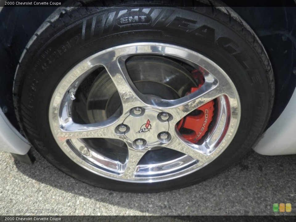 2000 Chevrolet Corvette Coupe Wheel and Tire Photo #77086538