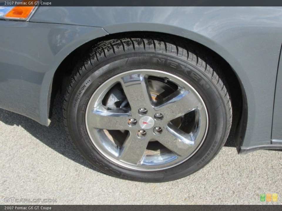 2007 Pontiac G6 GT Coupe Wheel and Tire Photo #77093608