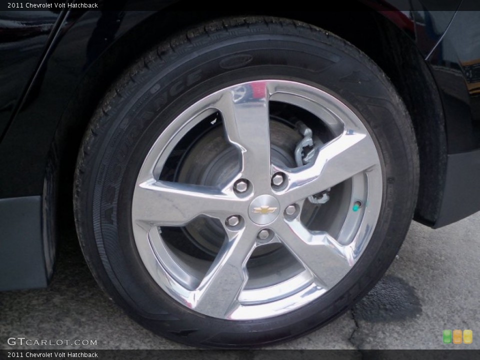 2011 Chevrolet Volt Hatchback Wheel and Tire Photo #77099376