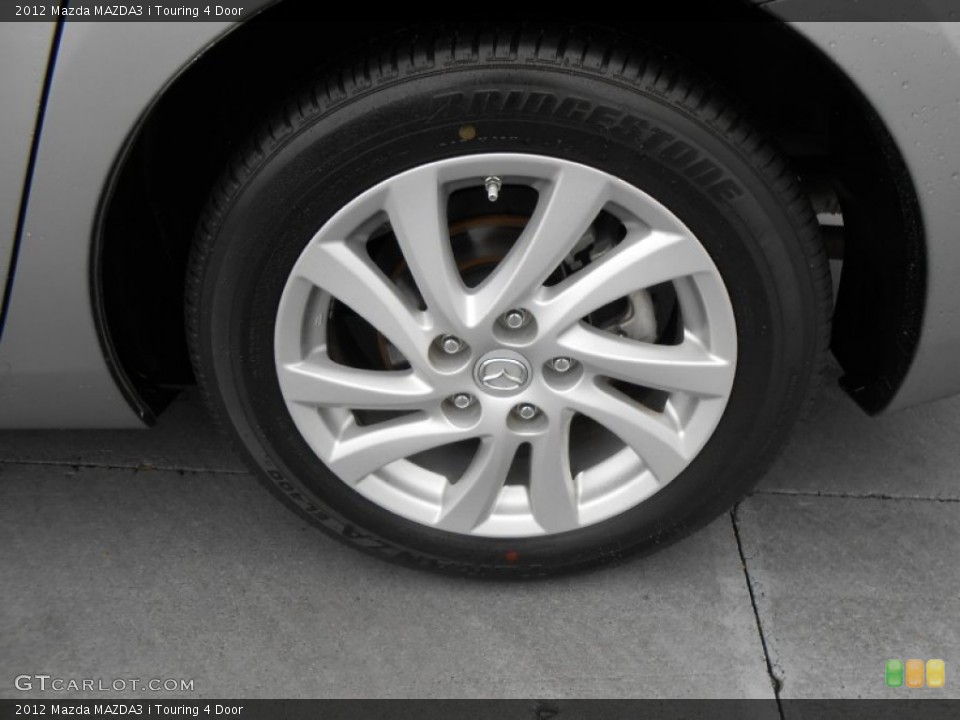 2012 Mazda MAZDA3 i Touring 4 Door Wheel and Tire Photo #77099684