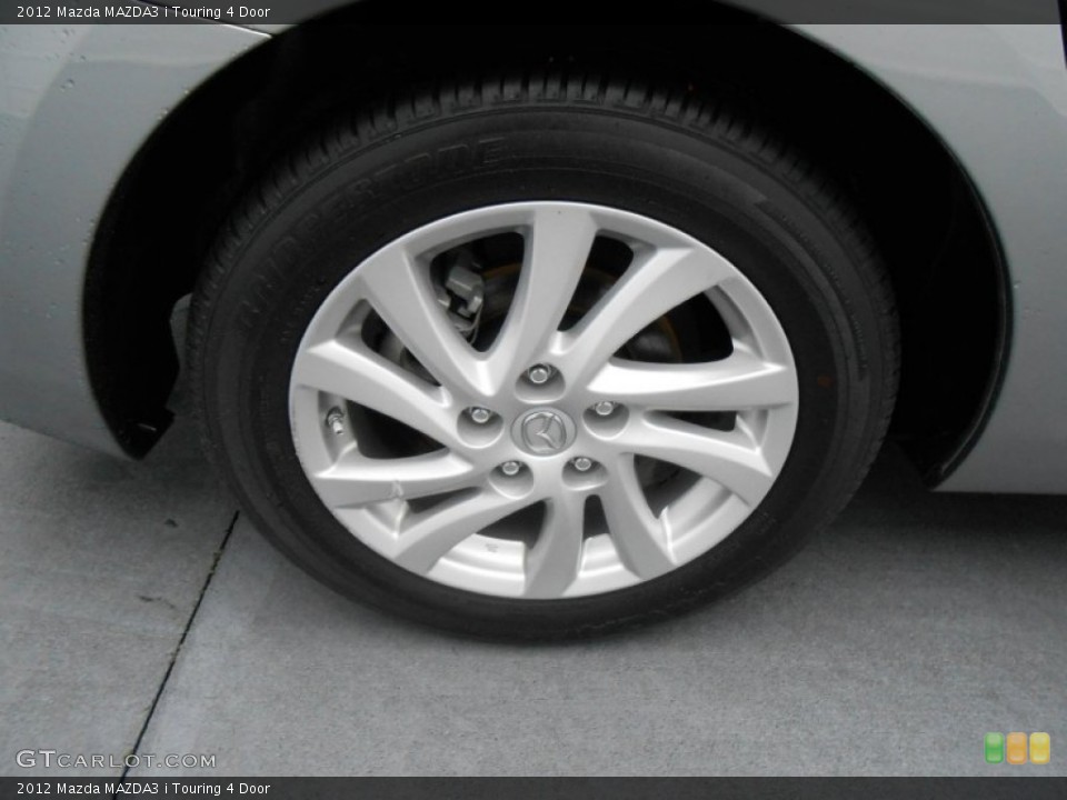 2012 Mazda MAZDA3 i Touring 4 Door Wheel and Tire Photo #77099700