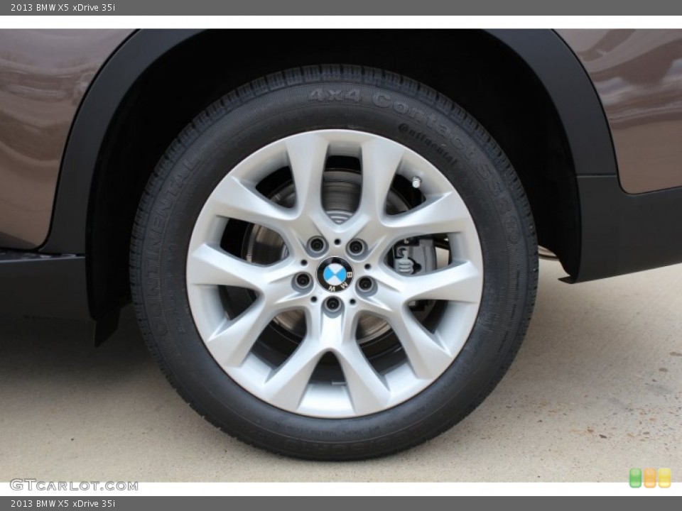 2013 BMW X5 xDrive 35i Wheel and Tire Photo #77104760