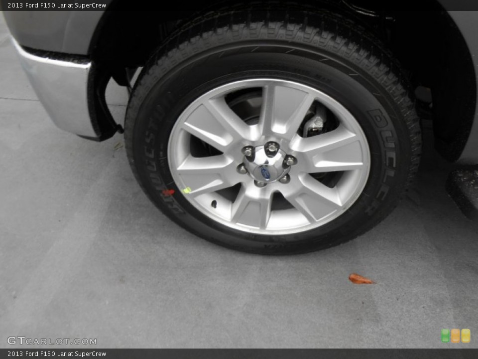 2013 Ford F150 Lariat SuperCrew Wheel and Tire Photo #77105141