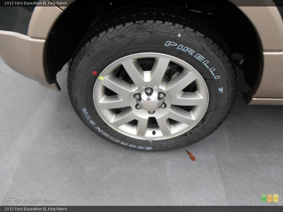 2013 Ford Expedition EL King Ranch Wheel and Tire Photo #77105648