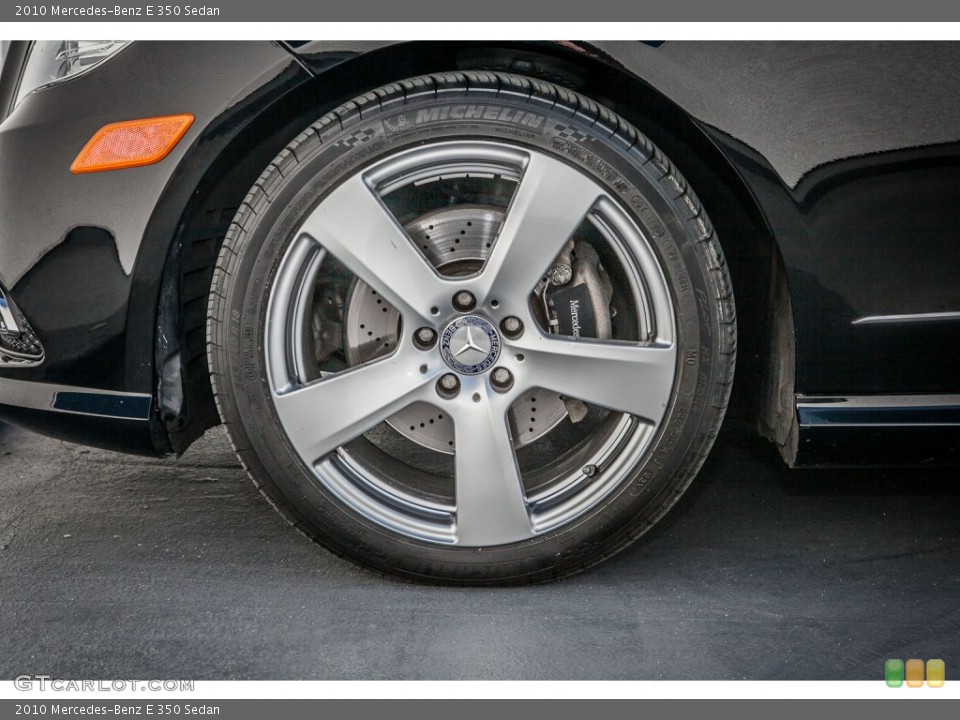 2010 Mercedes-Benz E 350 Sedan Wheel and Tire Photo #77105998