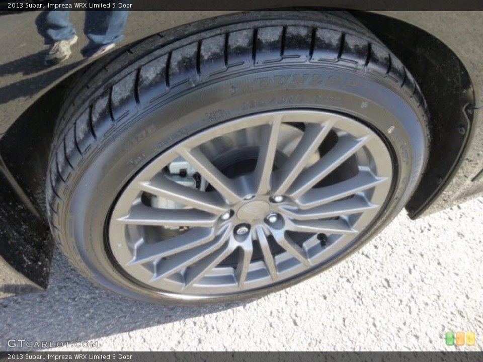 2013 Subaru Impreza WRX Limited 5 Door Wheel and Tire Photo #77109368