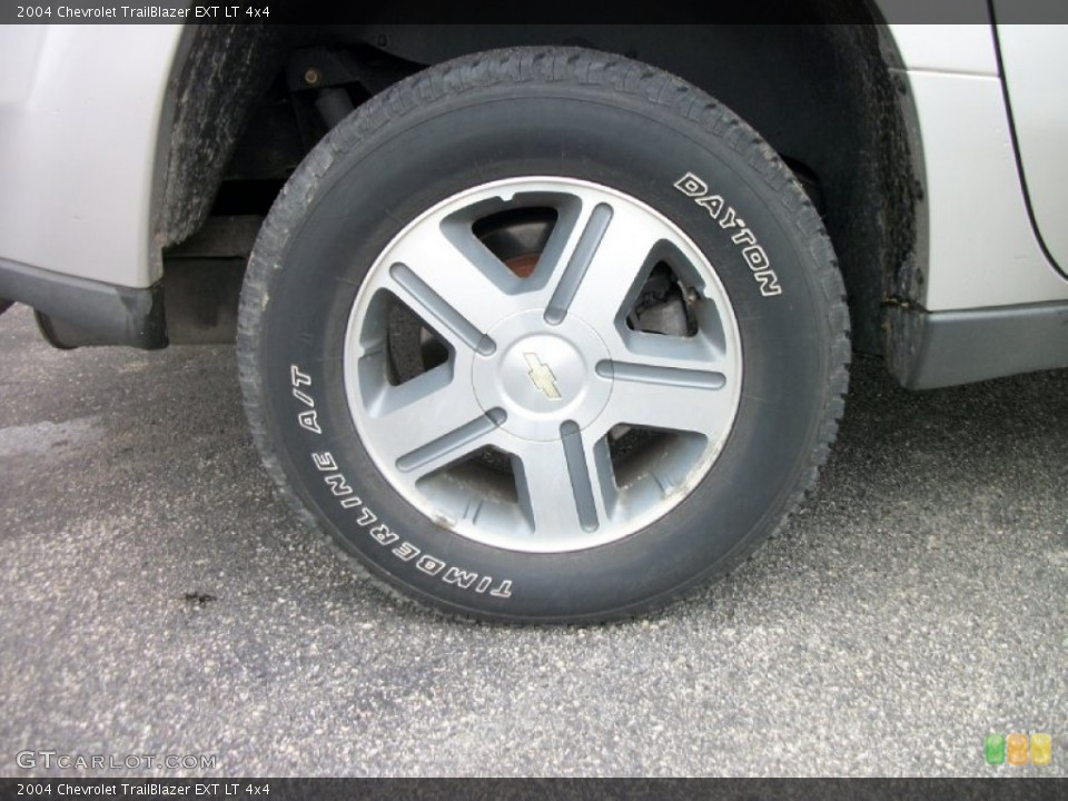 2004 Chevrolet TrailBlazer EXT LT 4x4 Wheel and Tire Photo #77110340