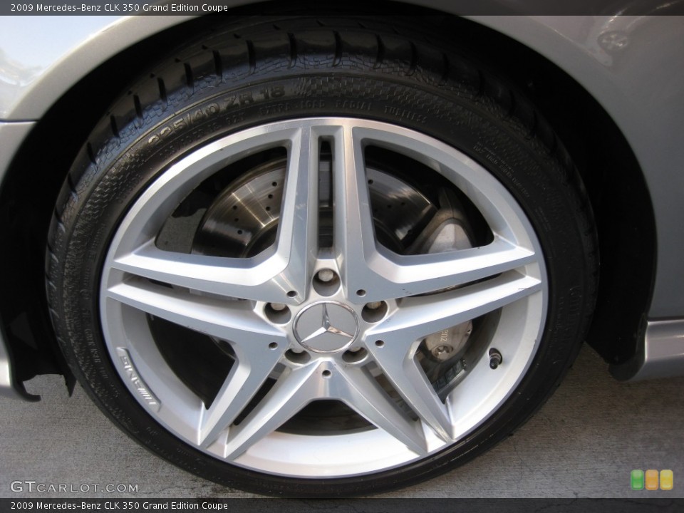 2009 Mercedes-Benz CLK 350 Grand Edition Coupe Wheel and Tire Photo #77112320