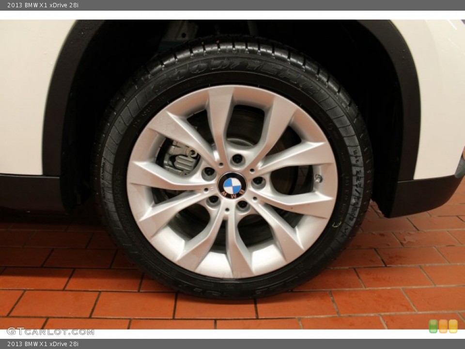 2013 BMW X1 xDrive 28i Wheel and Tire Photo #77112452