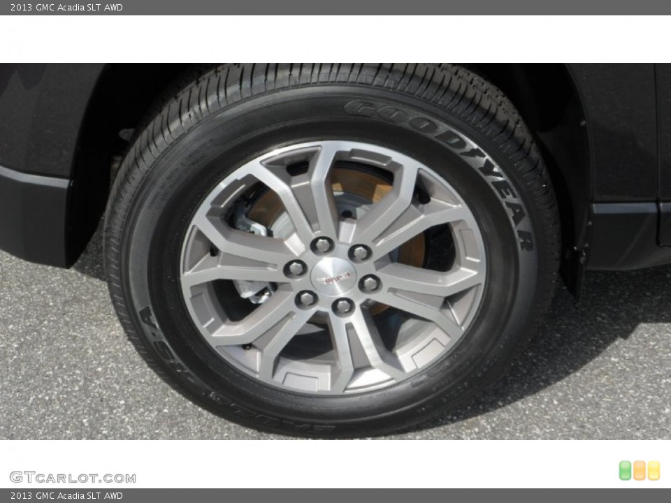 2013 GMC Acadia SLT AWD Wheel and Tire Photo #77112917