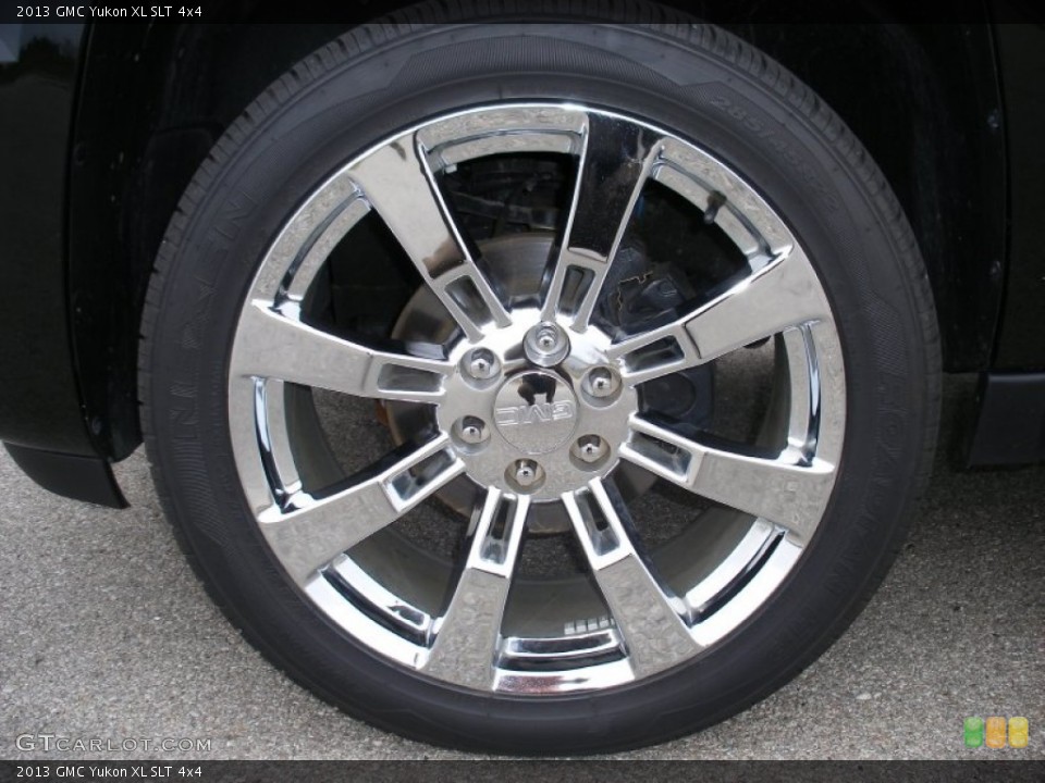 2013 GMC Yukon XL SLT 4x4 Wheel and Tire Photo #77115704