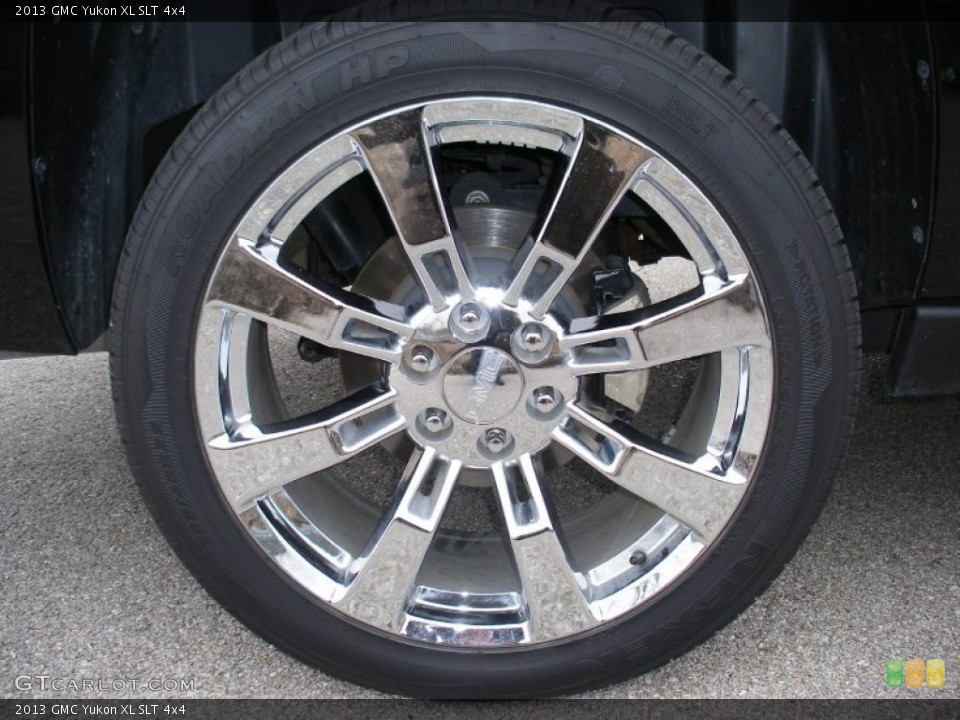 2013 GMC Yukon XL SLT 4x4 Wheel and Tire Photo #77115713