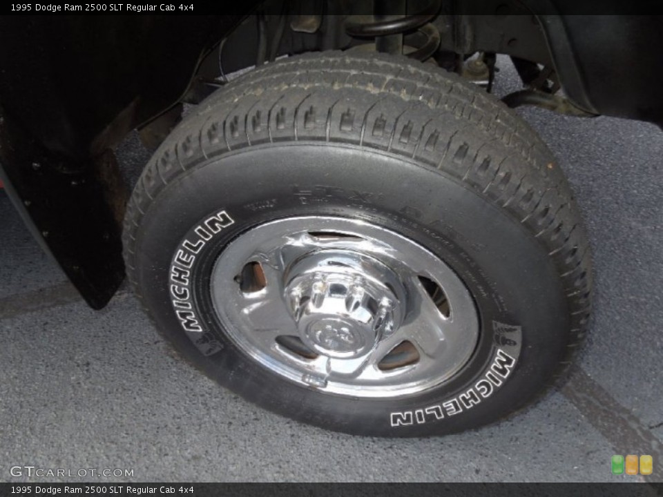 1995 Dodge Ram 2500 SLT Regular Cab 4x4 Wheel and Tire Photo #77118578