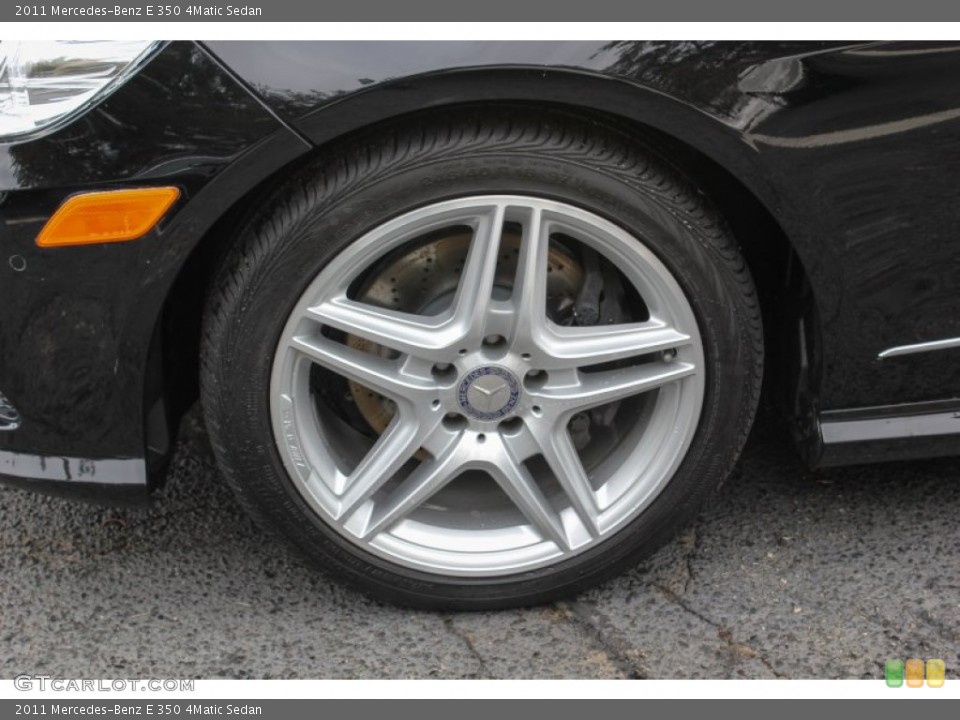 2011 Mercedes-Benz E 350 4Matic Sedan Wheel and Tire Photo #77118689