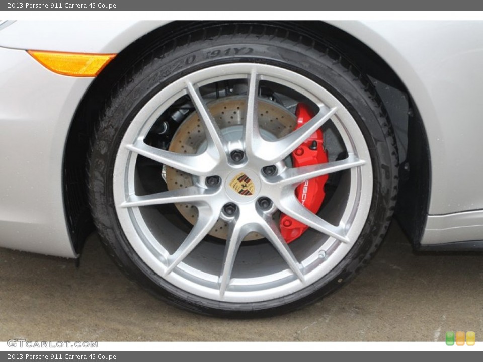 2013 Porsche 911 Carrera 4S Coupe Wheel and Tire Photo #77119628