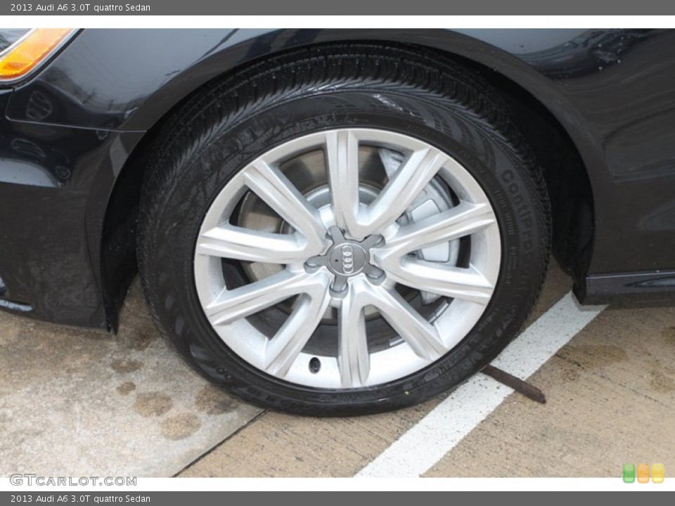 2013 Audi A6 3.0T quattro Sedan Wheel and Tire Photo #77120114