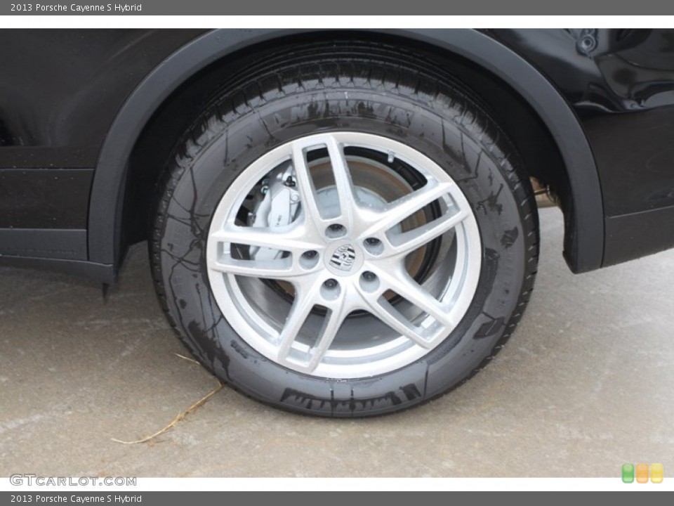 2013 Porsche Cayenne S Hybrid Wheel and Tire Photo #77121156