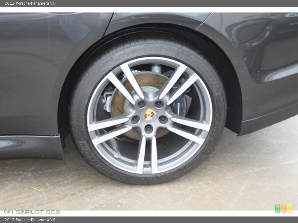 2013 Porsche Panamera V6 Wheel and Tire Photo #77121832