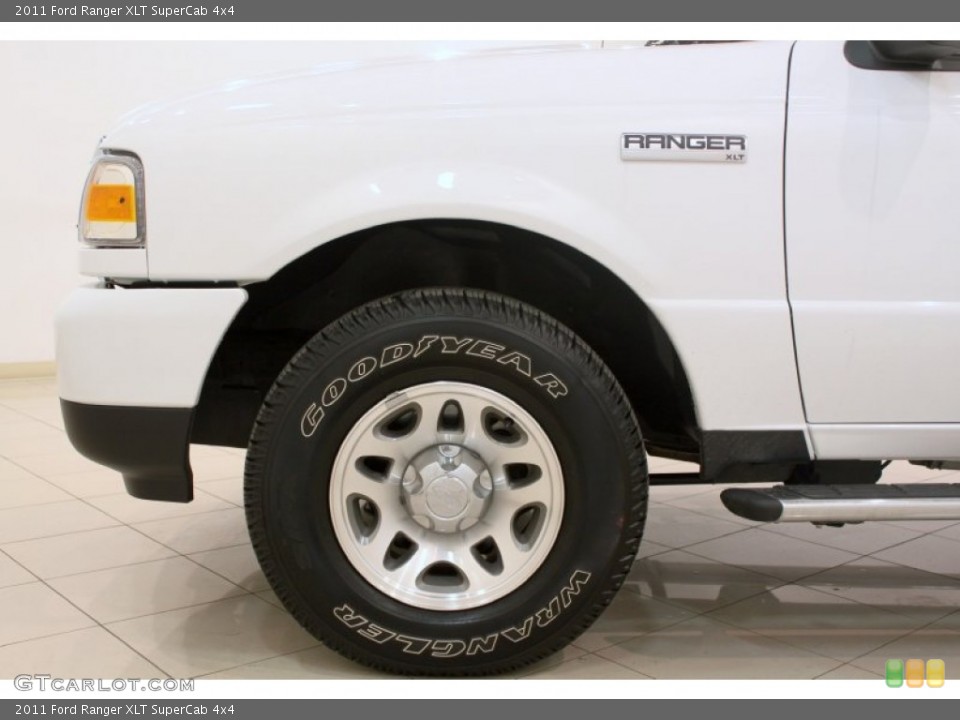2011 Ford Ranger XLT SuperCab 4x4 Wheel and Tire Photo #77122898