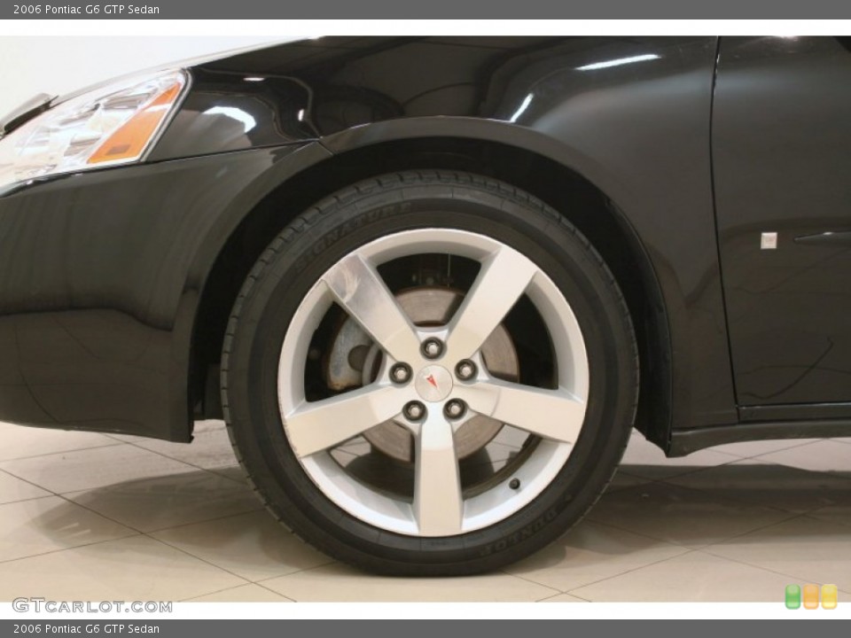 2006 Pontiac G6 GTP Sedan Wheel and Tire Photo #77123573