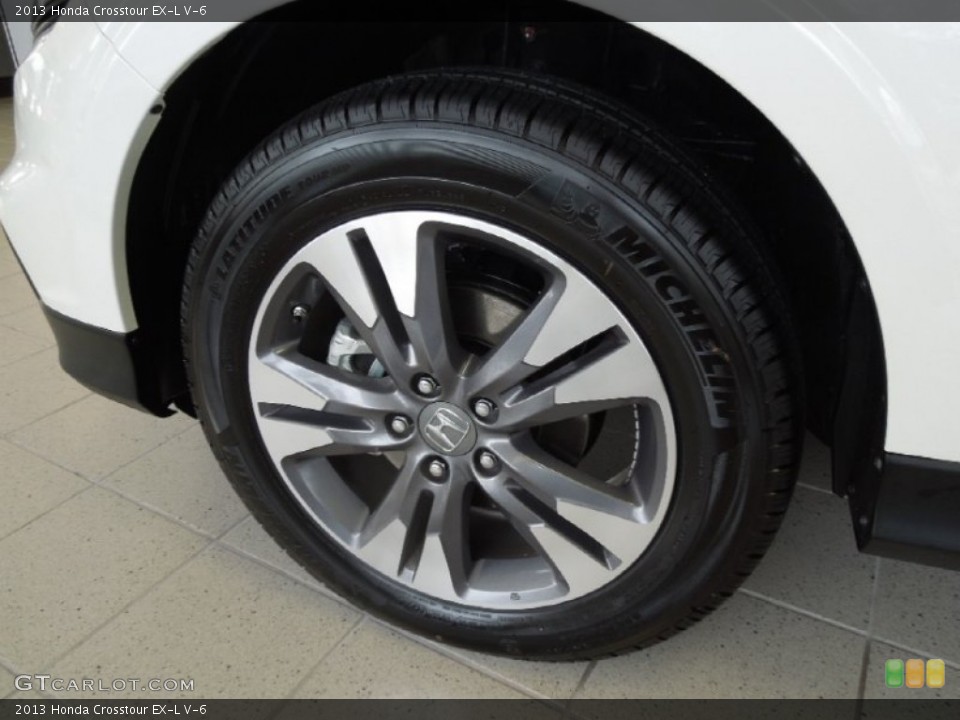 2013 Honda Crosstour EX-L V-6 Wheel and Tire Photo #77125794