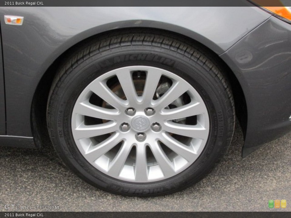 2011 Buick Regal CXL Wheel and Tire Photo #77128794