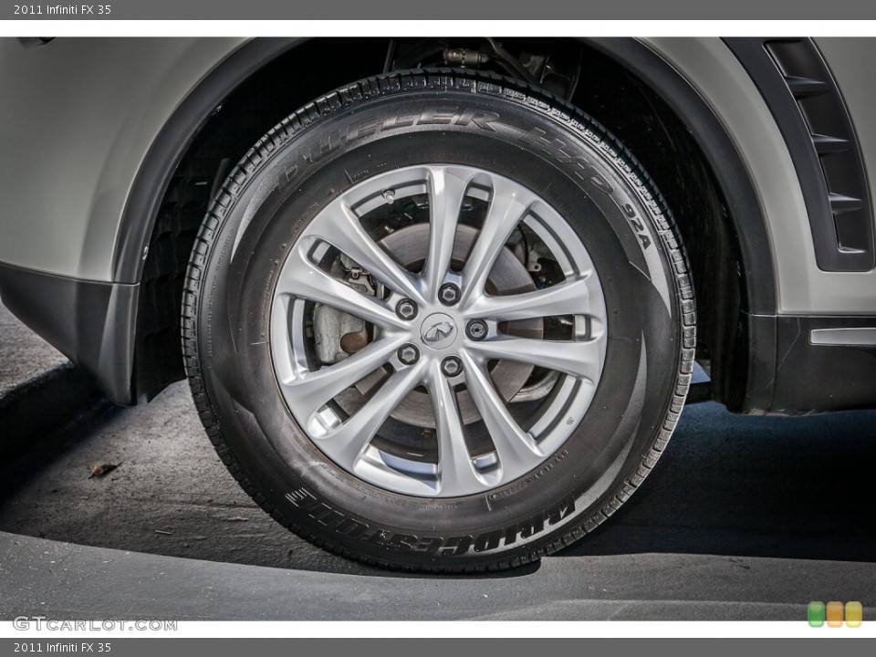 2011 Infiniti FX 35 Wheel and Tire Photo #77129563