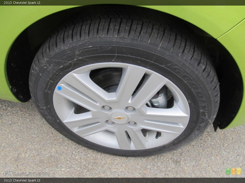 2013 Chevrolet Spark LS Wheel and Tire Photo #77130005