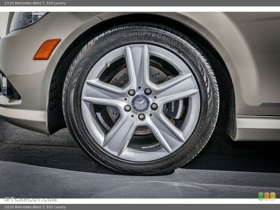 2010 Mercedes-Benz C 300 Luxury Wheel and Tire Photo #77132663