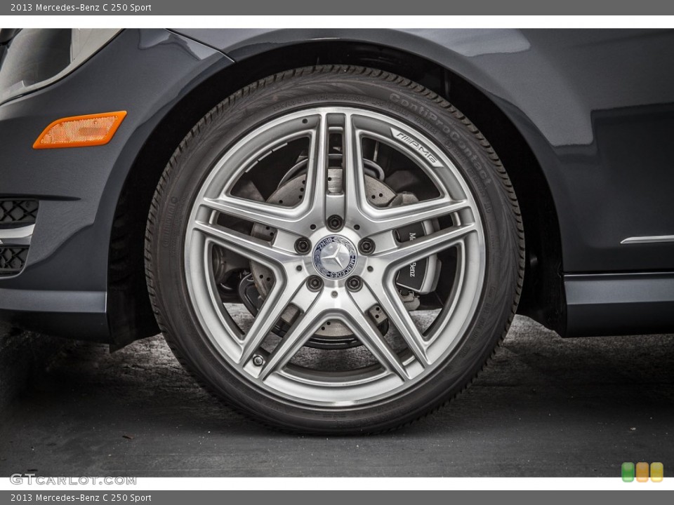 2013 Mercedes-Benz C 250 Sport Wheel and Tire Photo #77135444