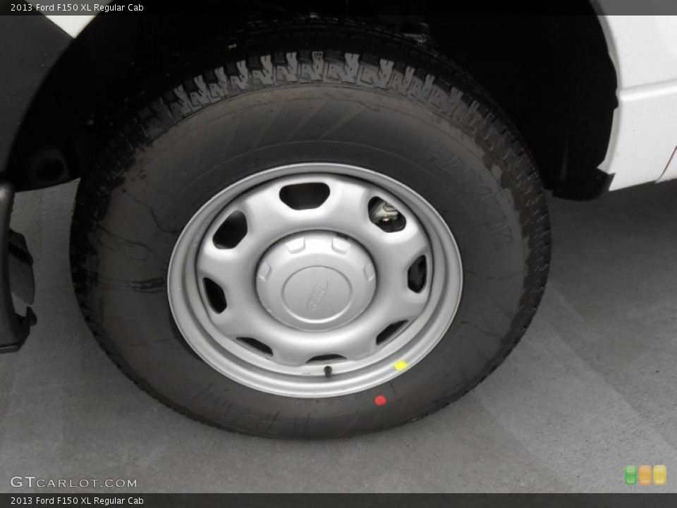 2013 Ford F150 XL Regular Cab Wheel and Tire Photo #77137968