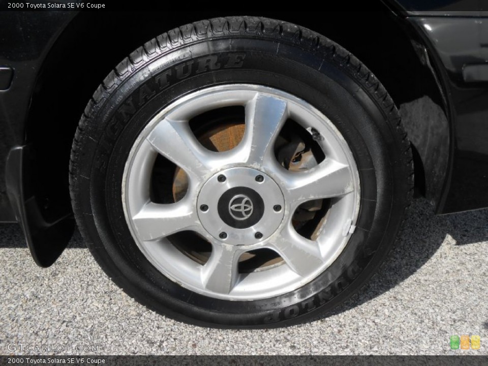 2000 Toyota Solara Wheels and Tires