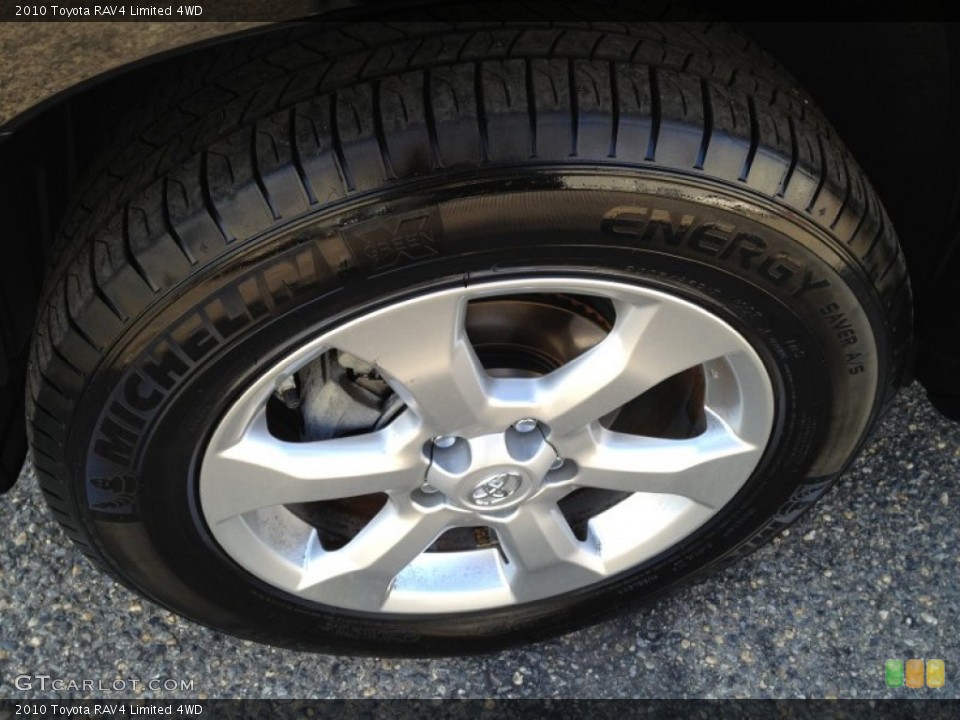 2010 Toyota RAV4 Limited 4WD Wheel and Tire Photo #77143268
