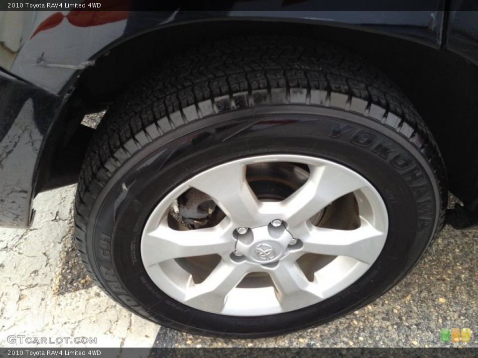 2010 Toyota RAV4 Limited 4WD Wheel and Tire Photo #77143679