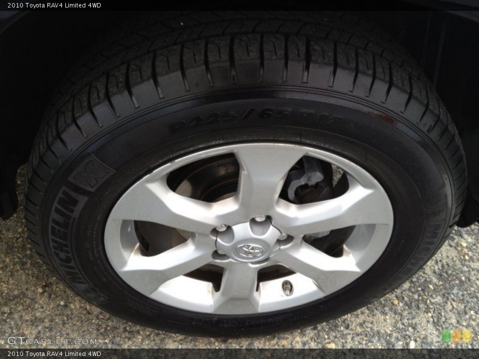 2010 Toyota RAV4 Limited 4WD Wheel and Tire Photo #77143764