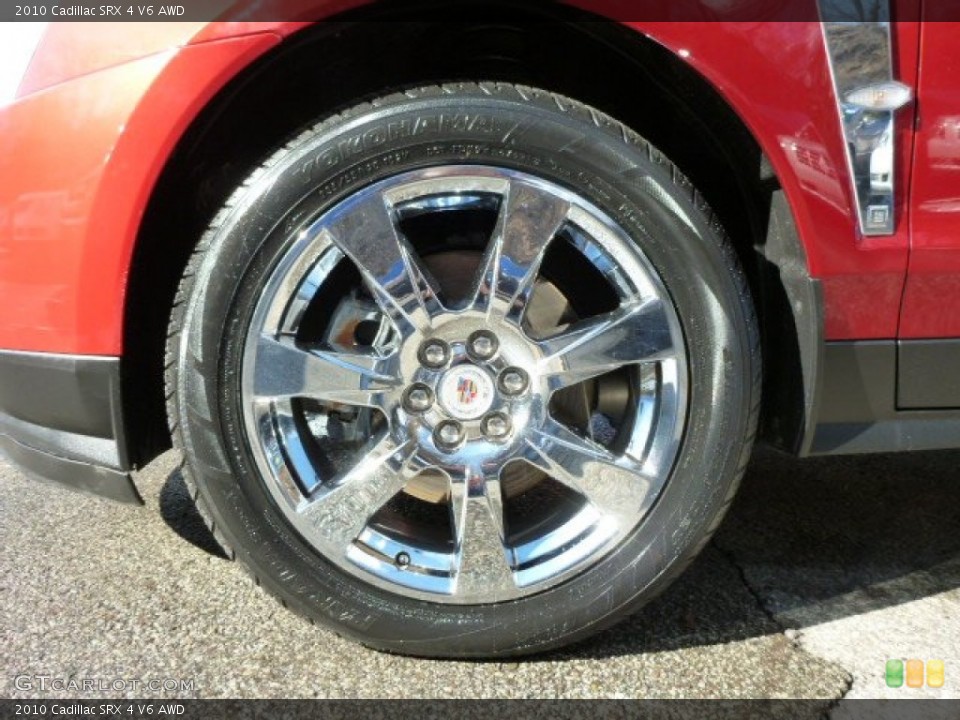 2010 Cadillac SRX 4 V6 AWD Wheel and Tire Photo #77146450