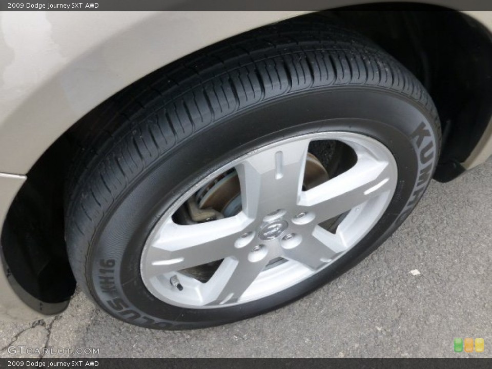 2009 Dodge Journey SXT AWD Wheel and Tire Photo #77150766
