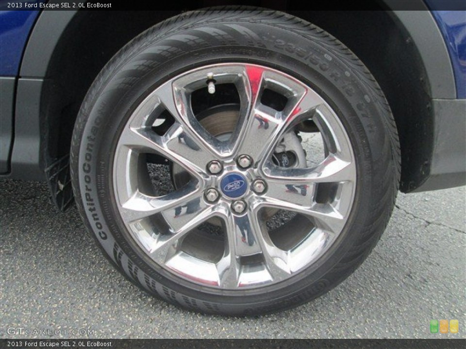 2013 Ford Escape SEL 2.0L EcoBoost Wheel and Tire Photo #77151543