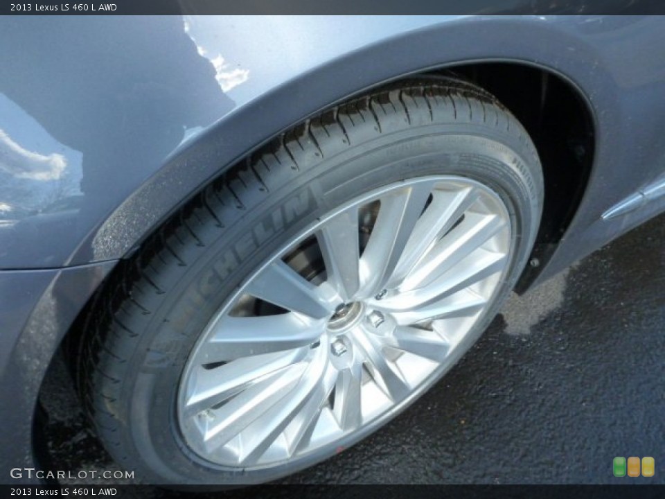 2013 Lexus LS 460 L AWD Wheel and Tire Photo #77152958