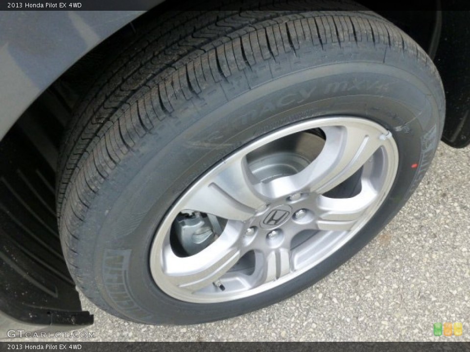 2013 Honda Pilot EX 4WD Wheel and Tire Photo #77155459