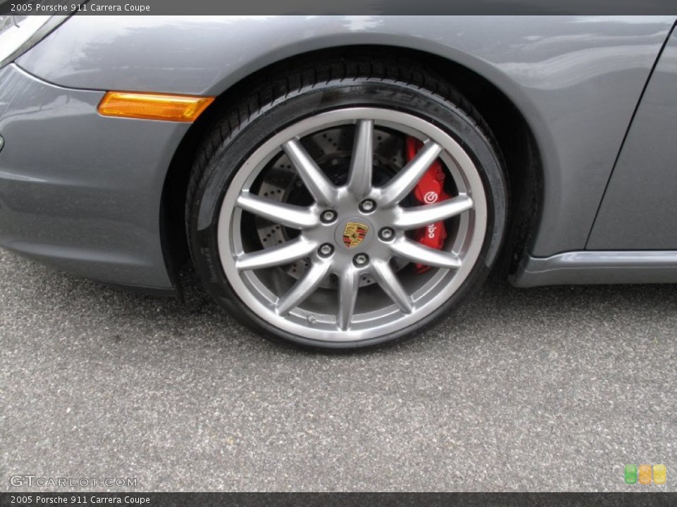 2005 Porsche 911 Carrera Coupe Wheel and Tire Photo #77163560