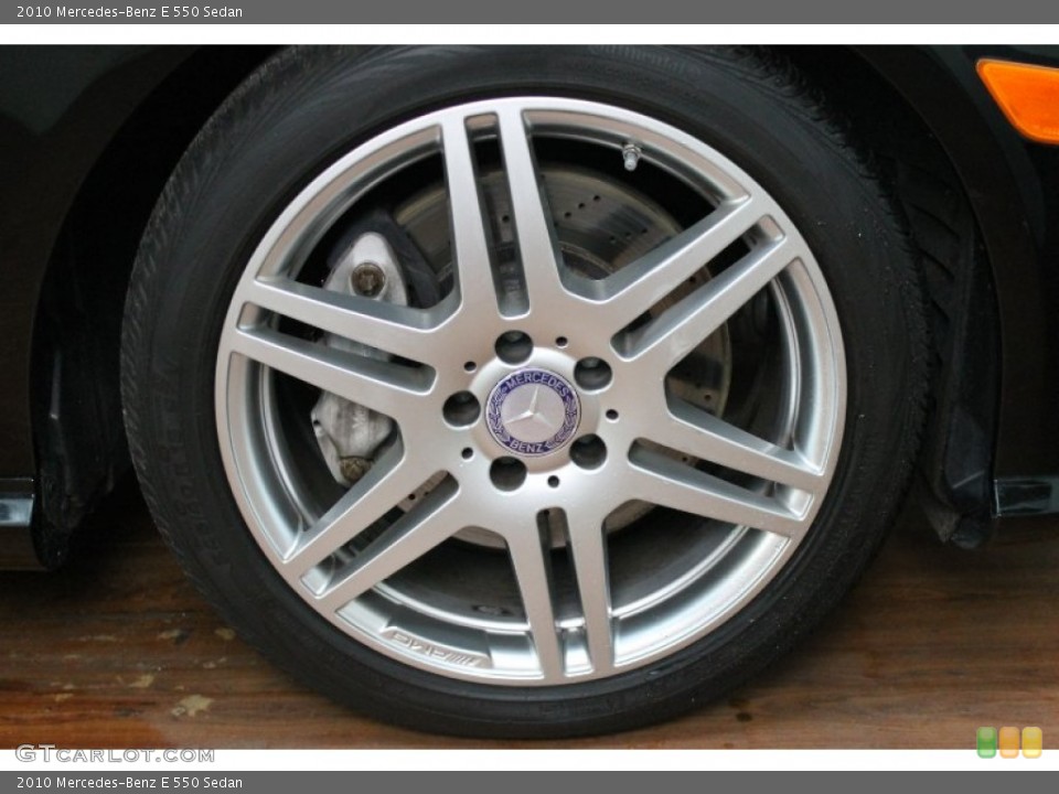 2010 Mercedes-Benz E 550 Sedan Wheel and Tire Photo #77169438