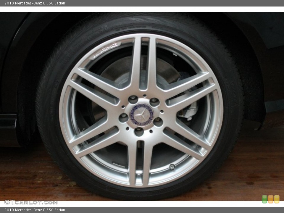 2010 Mercedes-Benz E 550 Sedan Wheel and Tire Photo #77169513