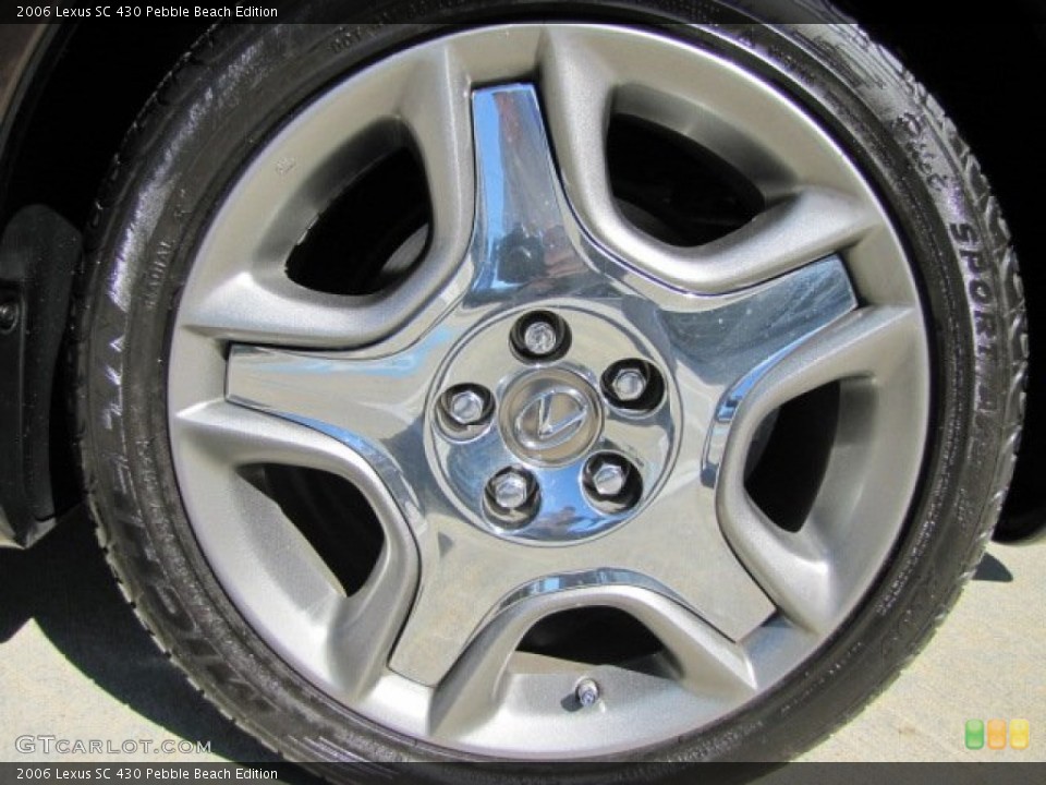 2006 Lexus SC 430 Pebble Beach Edition Wheel and Tire Photo #77170184