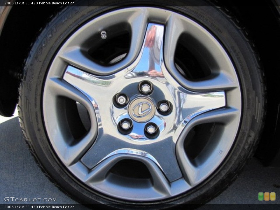 2006 Lexus SC 430 Pebble Beach Edition Wheel and Tire Photo #77170228