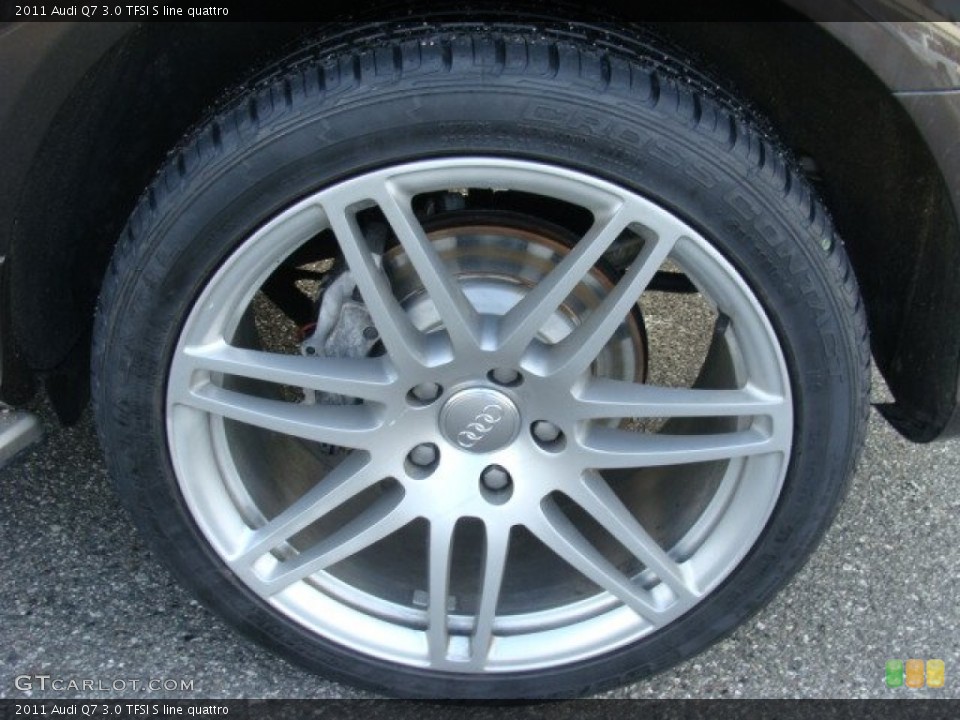 2011 Audi Q7 3.0 TFSI S line quattro Wheel and Tire Photo #77174243