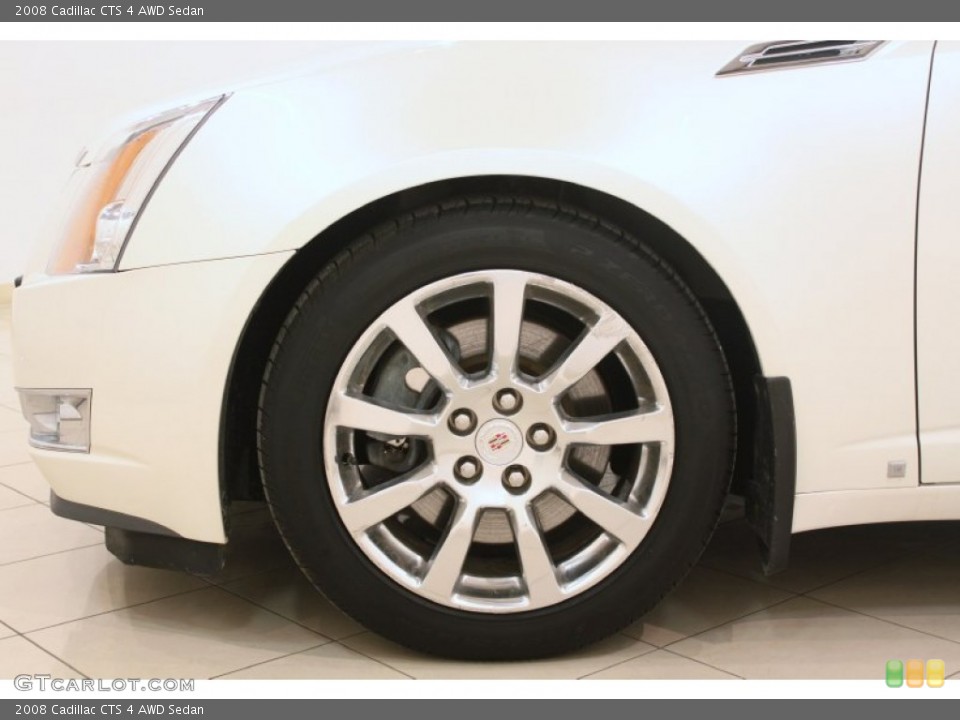 2008 Cadillac CTS 4 AWD Sedan Wheel and Tire Photo #77175401